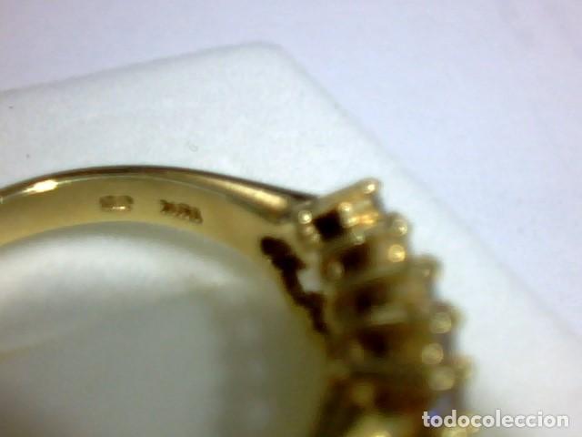 Joyeria: anillo oro 18 kts y diamantes - Foto 8