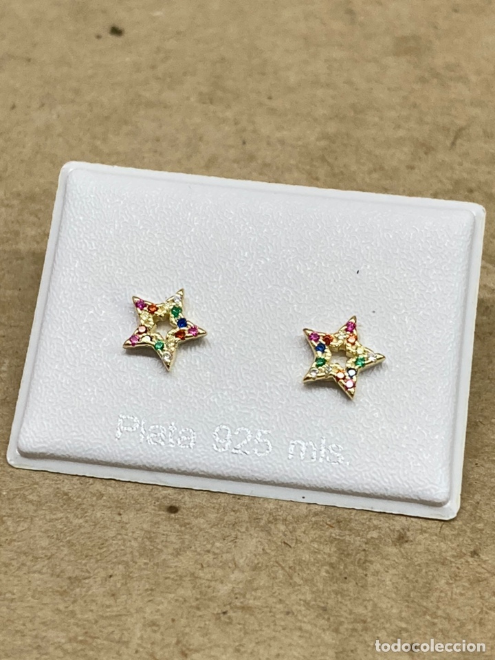 Joyeria: Pendientes de plata nuevos - Foto 2