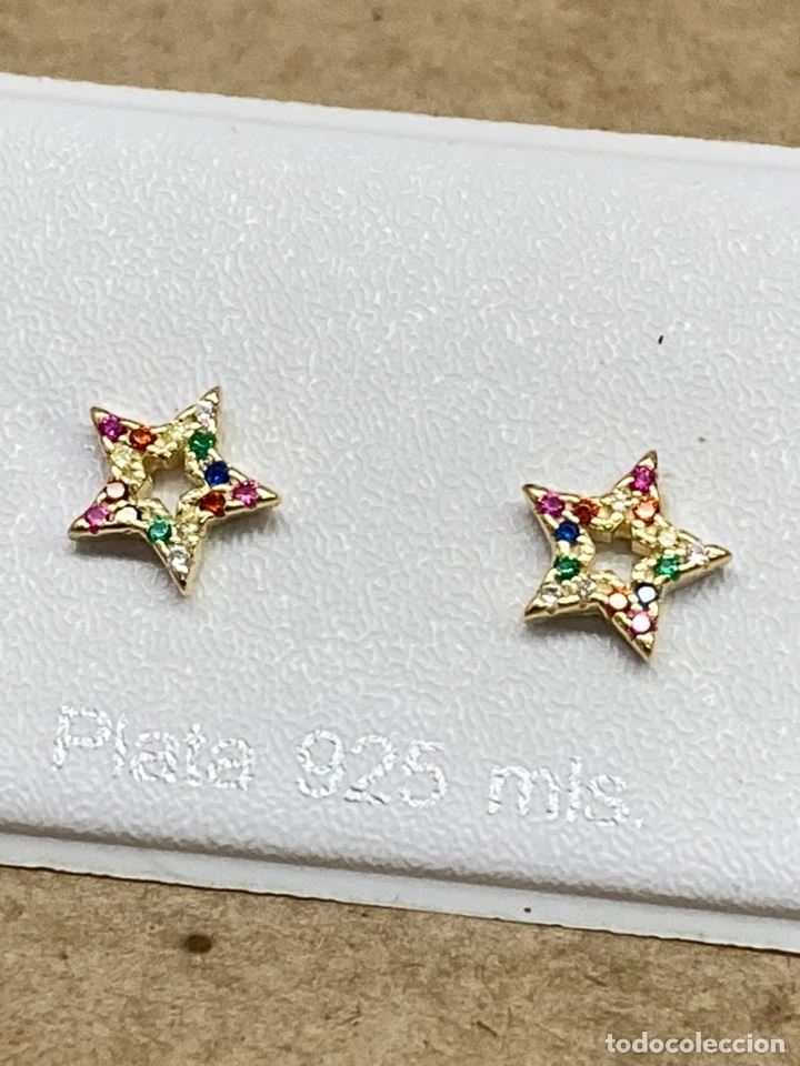 Joyeria: Pendientes de plata nuevos - Foto 1