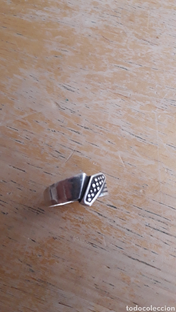 Joyeria: Anillo bisuter&iacute;a como plateado - Foto 2