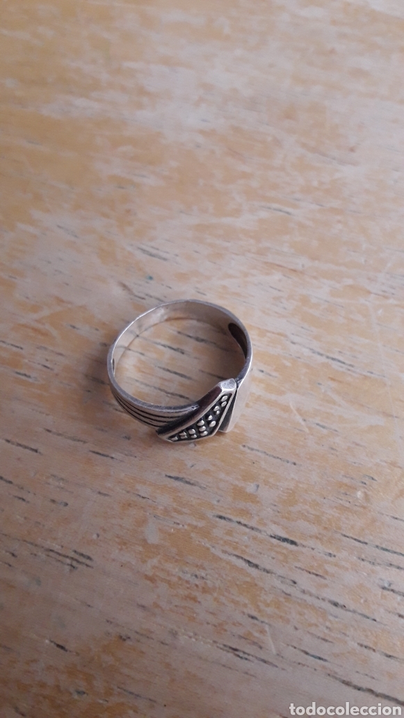 Joyeria: Anillo bisuter&iacute;a como plateado - Foto 1