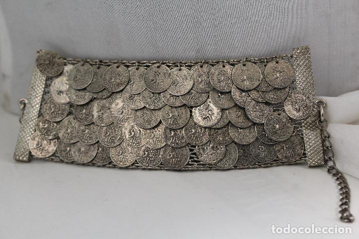 Joyeria: Pulsera plateada con r&eacute;plicas de monedas de la Rep&uacute;blica Francesa 1808 - Foto 6