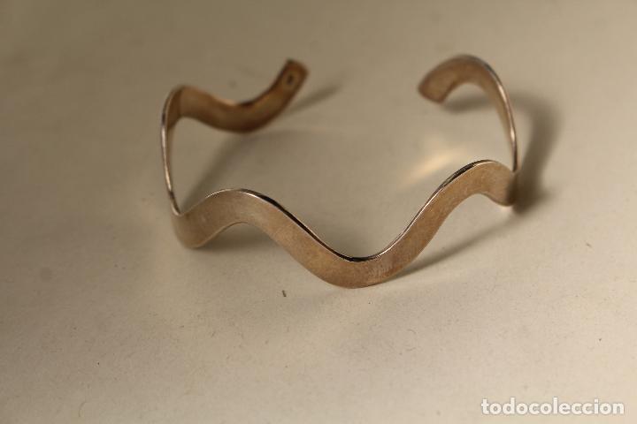 Joyeria: brzalete de ondas en plata de ley - Foto 1
