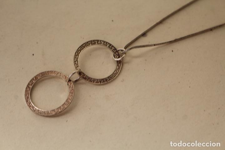 Joyeria: collar de aros en plata de ley - Foto 3