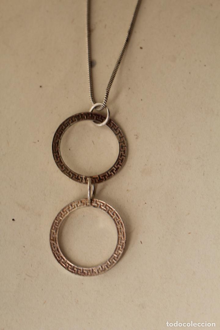 Joyeria: collar de aros en plata de ley - Foto 5