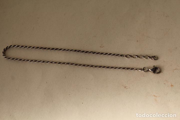 Joyeria: cadena corta pulsera plata de ley - Foto 2