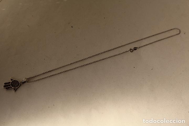 Joyeria: collar Talism&aacute;n Plata Mano De F&aacute;tima - Foto 6