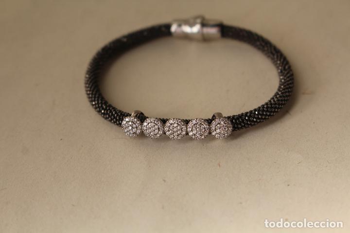 Joyeria: pulsera plata de ley con circonitas - Foto 1