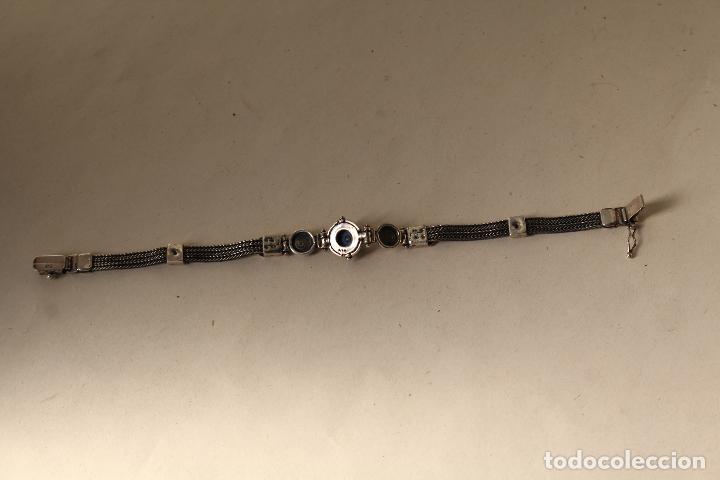 Joyeria: pulsera plata de ley con ojo turco - Foto 2