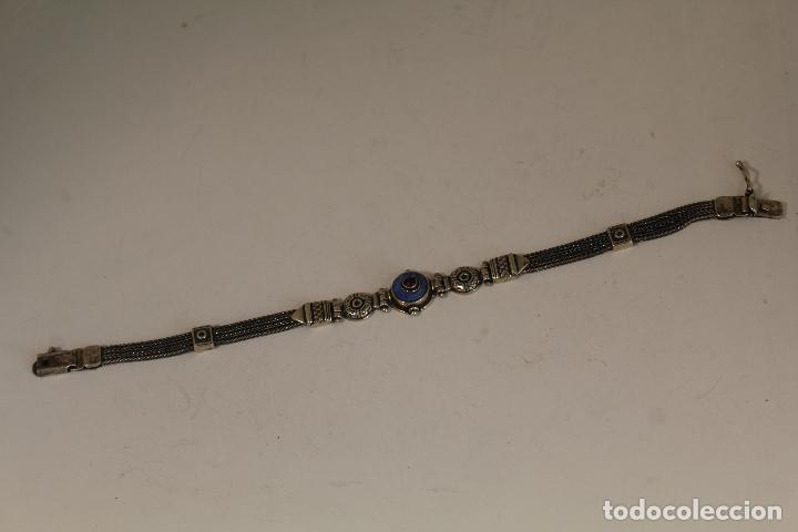 Joyeria: pulsera plata de ley con ojo turco - Foto 4