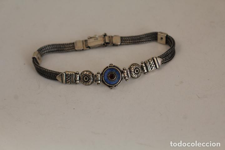 Joyeria: pulsera plata de ley con ojo turco - Foto 5