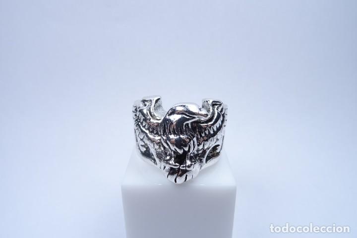 Joyeria: Anillo en plata 925 original forma de cabeza de &aacute;guila - Foto 1