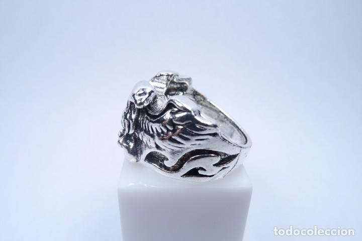 Joyeria: Anillo en plata 925 original forma de cabeza de &aacute;guila - Foto 6