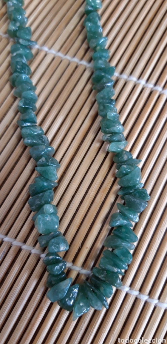 Joyeria: COLLAR AGATA VERDE 24 CM - Foto 2