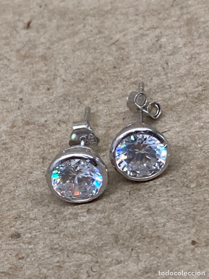 Joyeria: Pendientes de plata nuevos - Foto 1