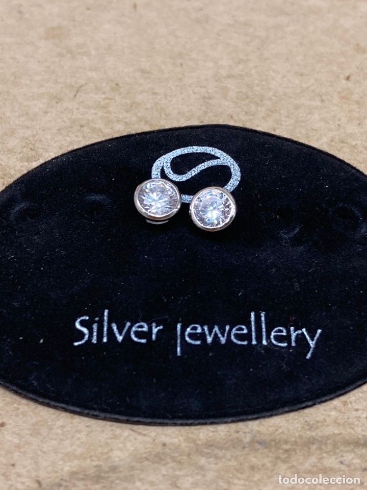 Joyeria: Pendientes de plata nuevos - Foto 1