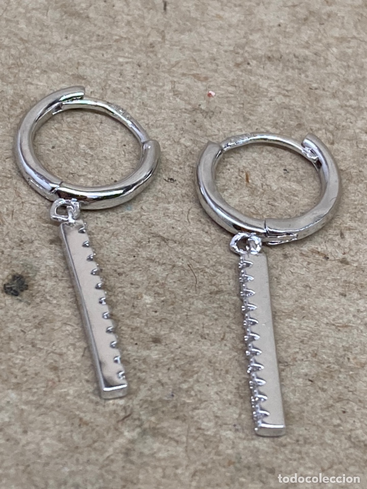 Joyeria: Pendientes de plata nuevos - Foto 1
