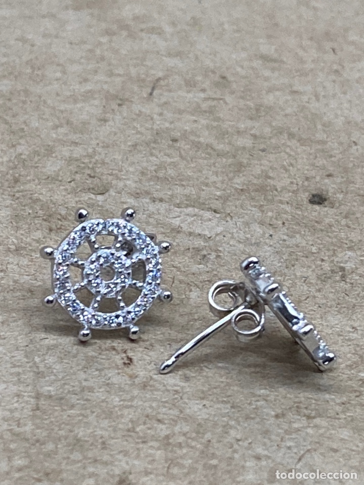 Joyeria: Pendientes de plata nuevos - Foto 2