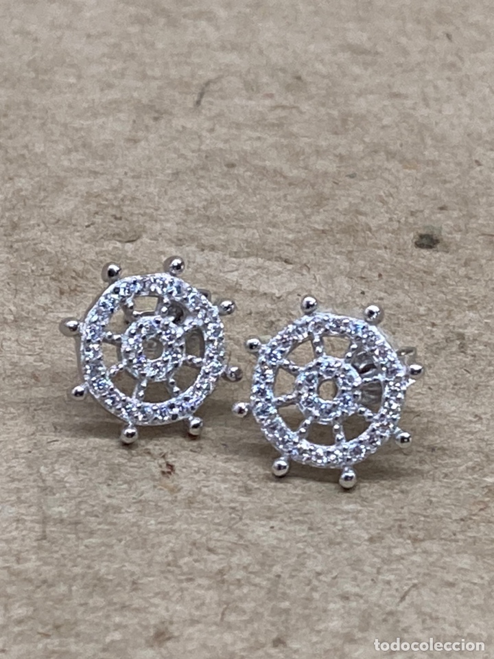 Joyeria: Pendientes de plata nuevos - Foto 1