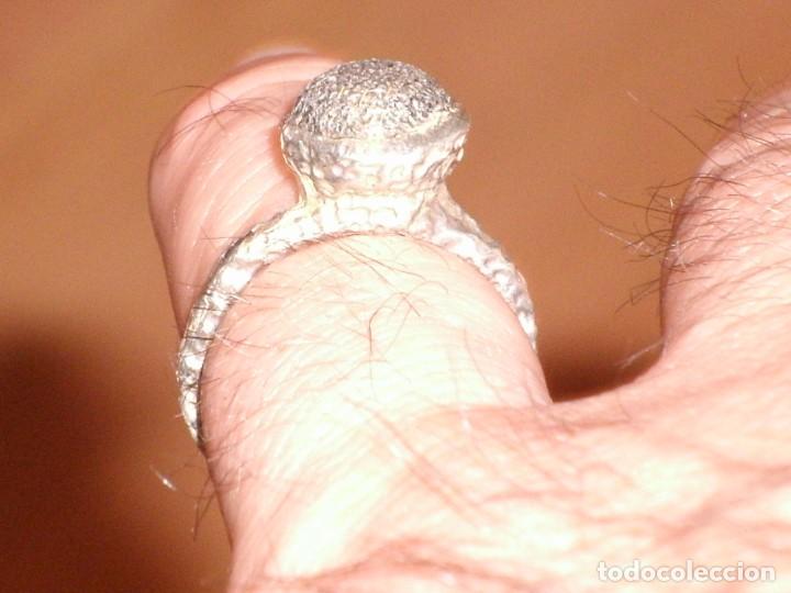 Joyeria: ANILLO DE PLATA TRABAJADA.VINTAGE. - Foto 4