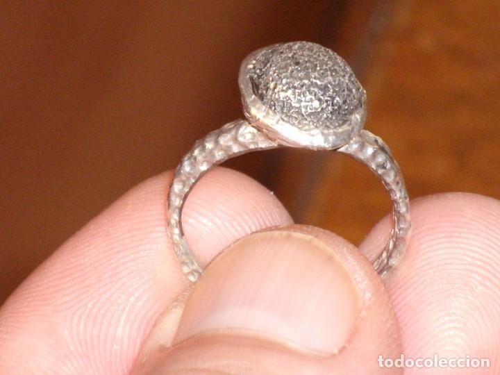 Joyeria: ANILLO DE PLATA TRABAJADA.VINTAGE. - Foto 9