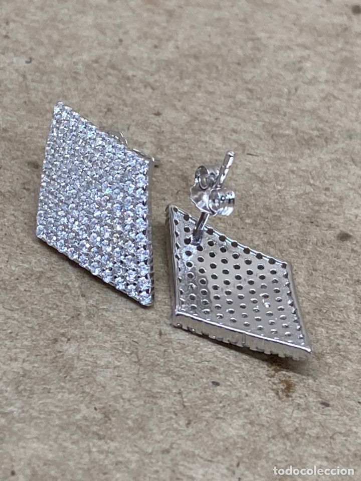 Joyeria: Pendientes de plata nuevos - Foto 2