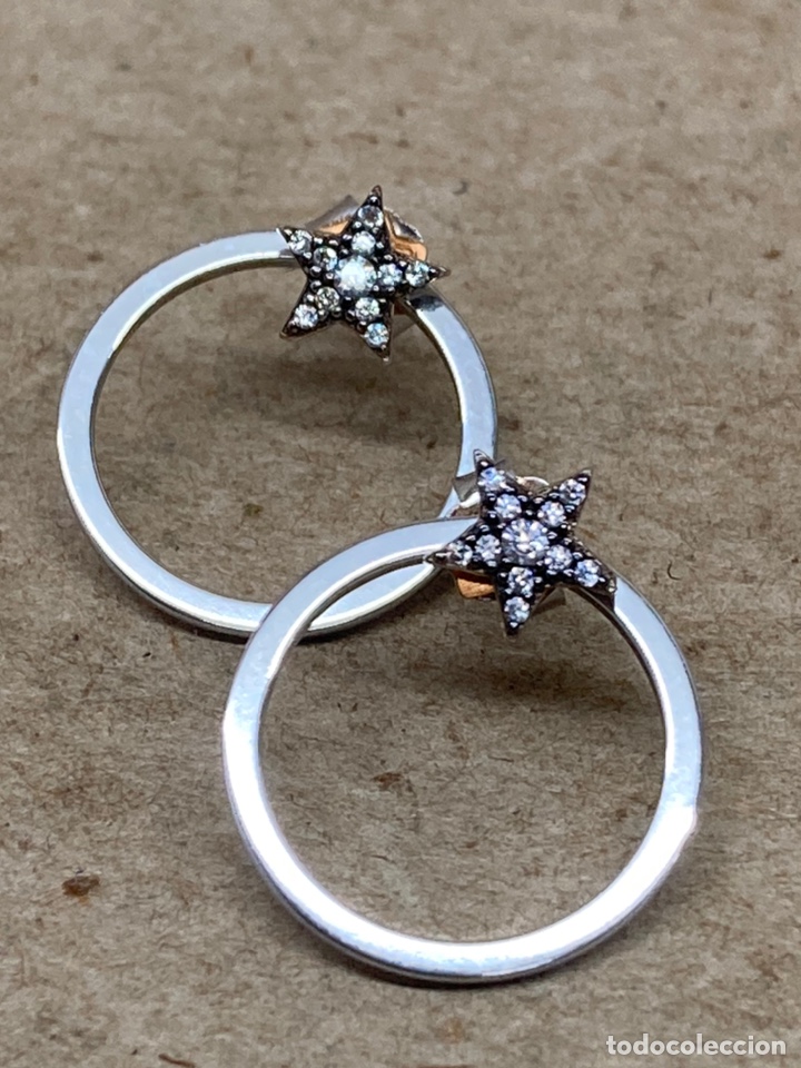 Joyeria: Pendientes de plata nuevo - Foto 2