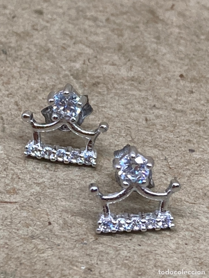 Joyeria: Pendientes de plata nuevos - Foto 1