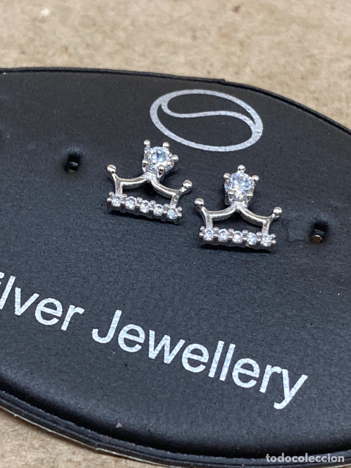 Joyeria: Pendientes de plata nuevos - Foto 1