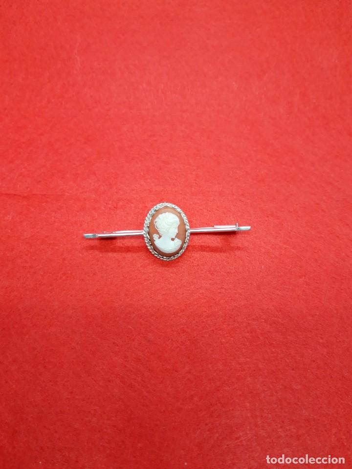 Joyeria: Alfiler broche camafeo - Foto 1