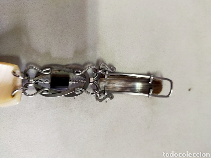 Joyeria: PULSERA DE METAL, NACAR Y ASTA DE TORO - Foto 13