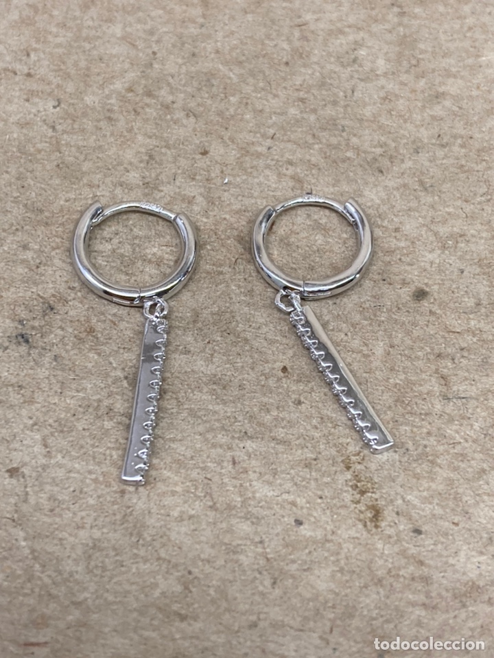 Joyeria: Pendientes de plata nuevos - Foto 1