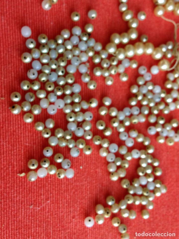 Joyeria: ANTIGUO CIERRE DE COLLAR CON PERLAS DE PLASTICO. - Foto 4