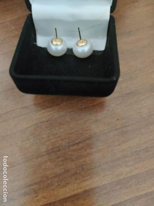 Joyeria: Perla cultivada grande montada en oro 18kts - Foto 4