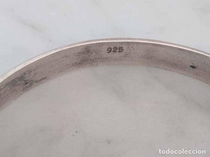 Joyeria: Dos pulseras brazaletes de plata de 925 - Foto 5