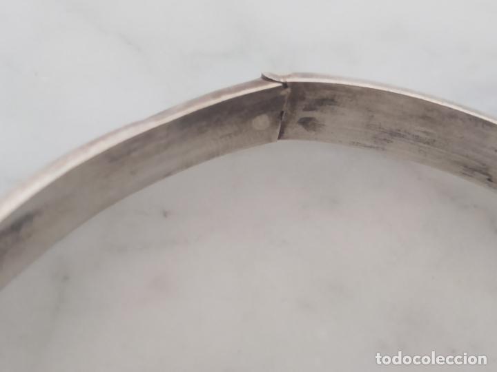 Joyeria: Dos pulseras brazaletes de plata de 925 - Foto 6