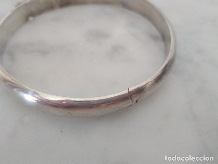 Joyeria: Dos pulseras brazaletes de plata de 925 - Foto 13