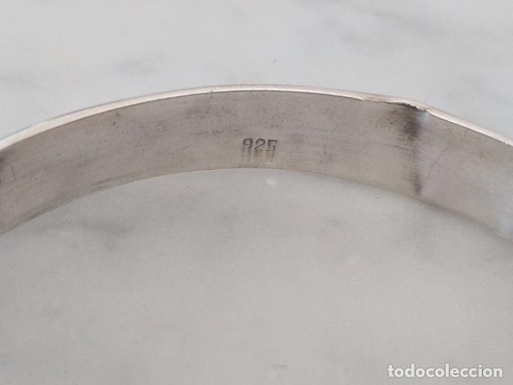 Joyeria: Dos pulseras brazaletes de plata de 925 - Foto 16