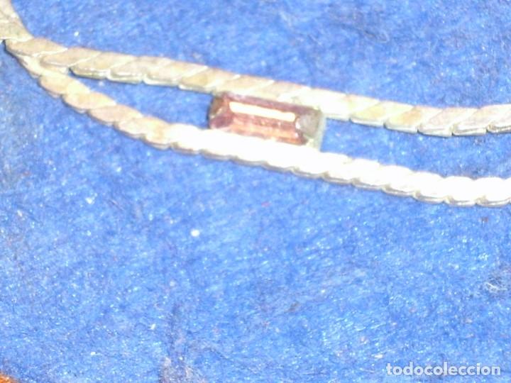 Joyeria: COLLAR GARGANTILLA PLATEADA CON PEDRERIA. - Foto 5