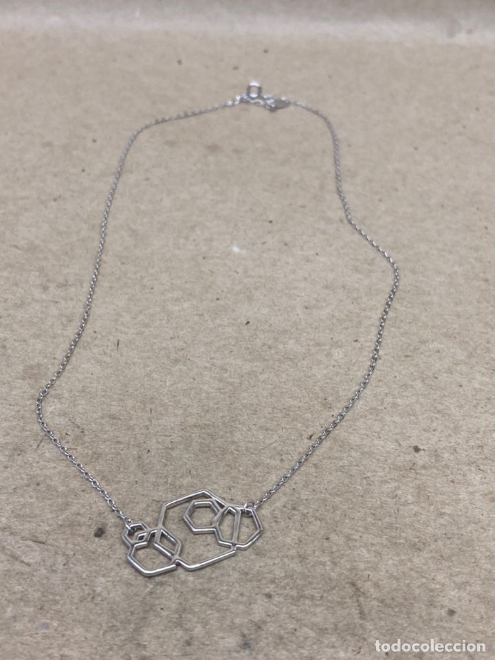 Joyeria: Cadena y colgante de plata nueva - Foto 2