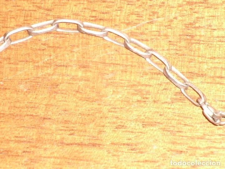 Joyeria: COLLAR DE TURQUESA NATURAL Y PLATA.VINTAGE. - Foto 3