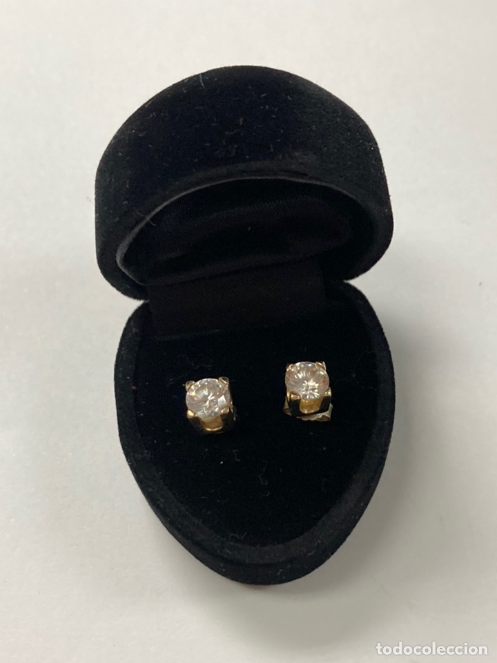 Joyeria: Pendientes de plata chapadas - Foto 1