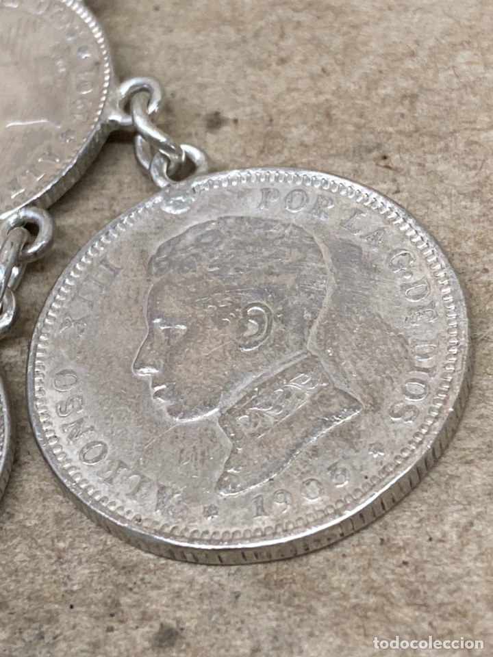 Joyeria: Pulsera de monedas plata - Foto 2