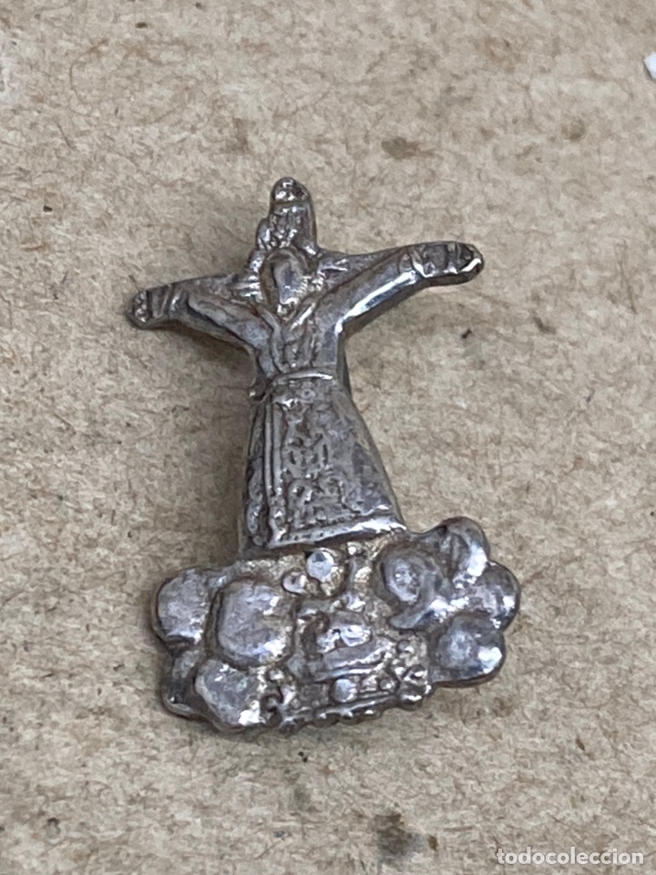 Joyeria: Broche de plata religioso - Foto 1