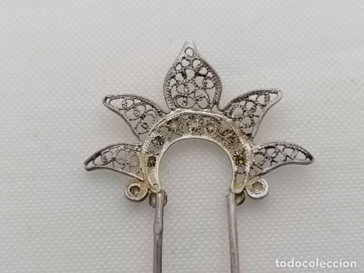 Joyeria: ANTIGUO ALFILER PARA EL PELO - Foto 3