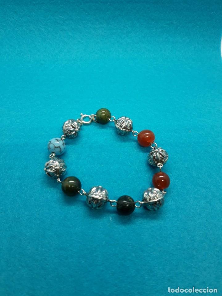 Joyeria: Pulsera de plata antigua - Foto 1