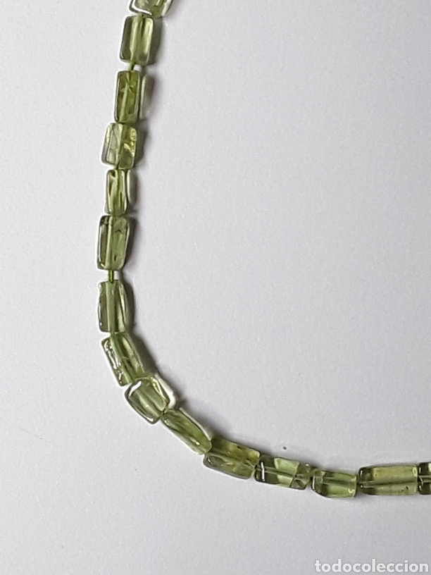 Joyeria: COLLAR HILO OLIVINA. NUEVO - Foto 2