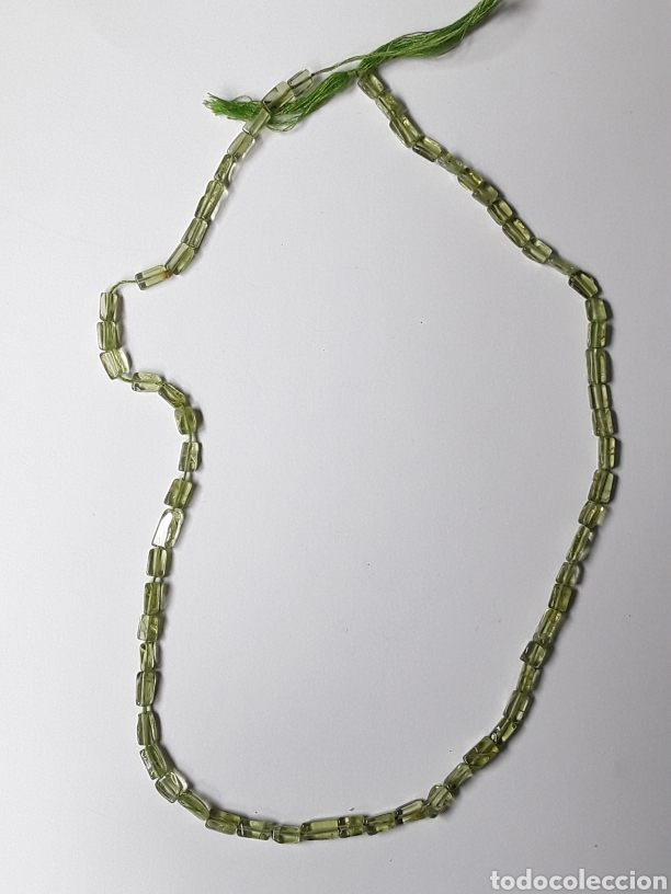Joyeria: COLLAR HILO OLIVINA. NUEVO - Foto 1