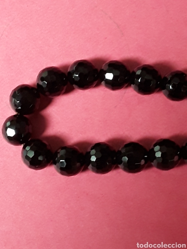 Joyeria: COLLAR HILO DE ONIX NEGRO. NUEVO - Foto 3
