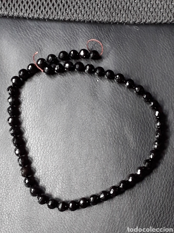Joyeria: COLLAR HILO DE ONIX NEGRO. NUEVO - Foto 1